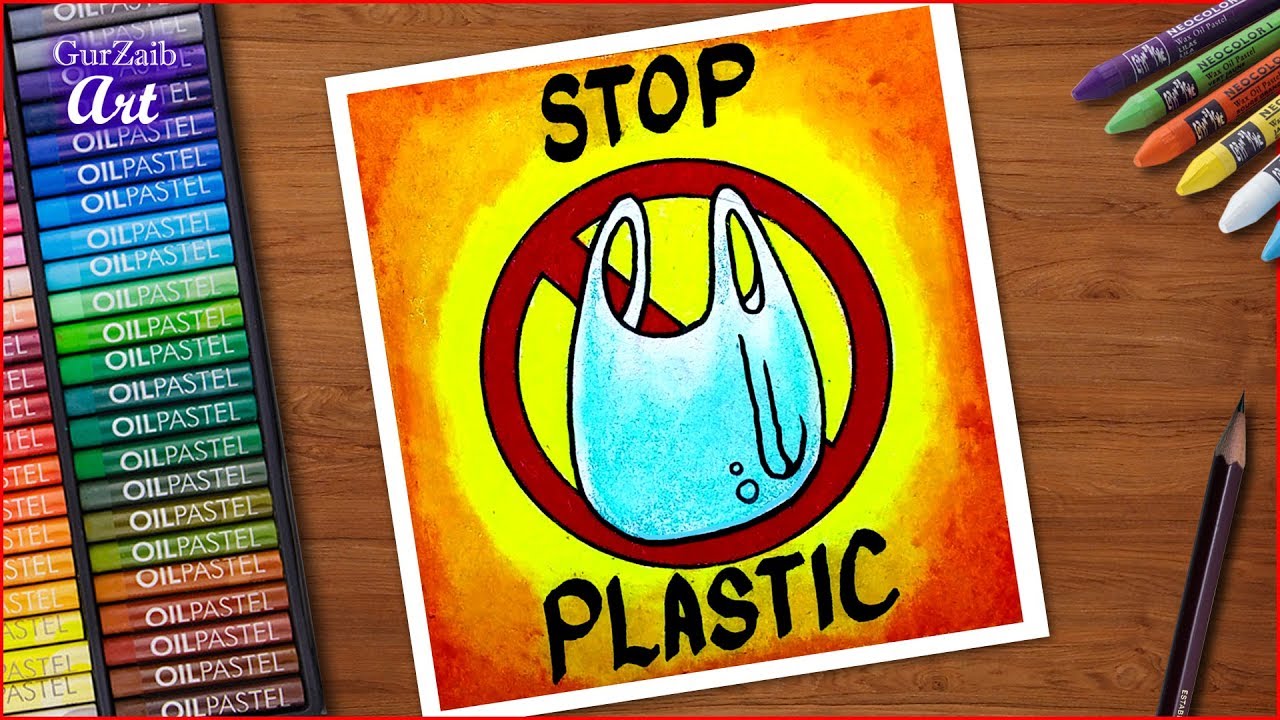 Plastic Pollution Poster Making