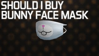 Roblox crow mask