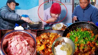 PORK \u0026 RICE || jungle man's daughter In KTM for her school || Diwaaz rai Kiratee || Bhumi VIDEO ||