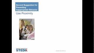 Strategies for Preventing Inappropriate Behavior