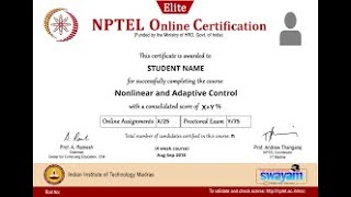 Nonlinear and Adaptive Control | Week 3 Quiz | Assignment 3 Solution | NPTEL | SWAYAM 2023