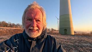 kanukassel-TV: NEUSTART 2025 - Clip 17- Unterwegs im SONNENAUFGANG   KOMPASS Richtung SONNE WINDPARK