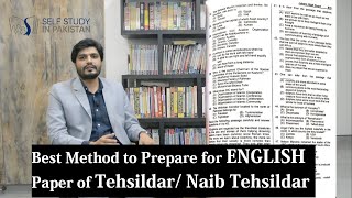 Tehsildar / Naib Tehsildar | ENGLISH paper Preparation | Job Details | PPSC Expert