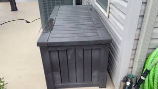 Honest Review of the Keter 150 Gallon Out Door Storage Unit