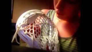 Lacrosse Tutorials #1: Nylon Stringing