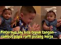 DETIK² LILY BELAJAR TEPUK TANGAN KASIH UCAPAN SELAMAT BUAT PAPA RAFFI