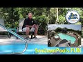 san juan fiberglass pool and spa combo s