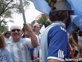 así se celebró el gane de argentina en montréal