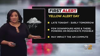 First Alert Weather: Yellow Alert tonight