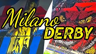 Cori Milano Derby | Curva Nord Inter Sud Milan | best ultras footbal chants [Lyrics video chants]