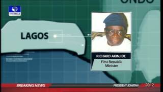 Let Us Wait And See What Buhari Will Do In Civilian Govt -- Richard Akinjide