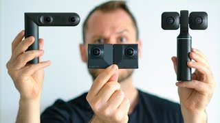 Insta360 EVO vs. Vuze XR vs. Qoocam: BEST 3D180/360 Camera?