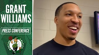 Grant Williams on Dunk Bet with Derrick White | Celtics vs Magic