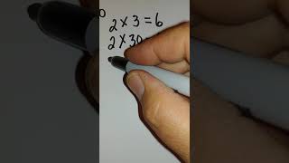 Multiplying with trailing zeros.