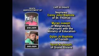 David Joseph ~ Long Obituary