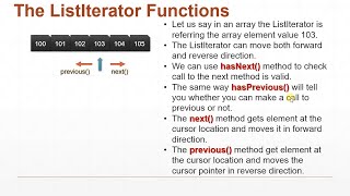 Java Collections - Java ListIterator To Iterate Forward and Backward | Java Tutorial Part 1 #021