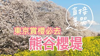 BU家旅行✈️日本東京賞櫻必去絕美景點《熊谷櫻堤》