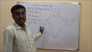 Features of Indian Geography (ಭಾರತದ ಭೌಗೋಳಿಕ ಸನ್ನಿವೇಶಗಳು)