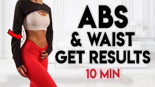 SEXY 11 LINE ABS \u0026 WAIST 🔥 Get Results | 10 minute Workout Program