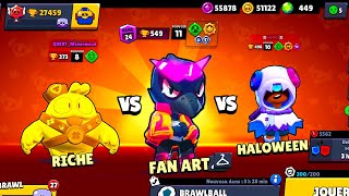 ATOMISÉ 🌪... par des SKINS INCROYABLES (brawl stars skin battle)