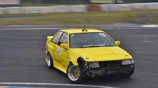 第11回 茂原de痛車 ドリフト上級 AE86 カローラレビン