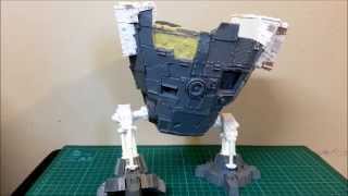 warhammer 40k ork army WIP stompa waz style part 1