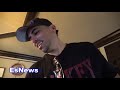 Mikey Garcia Pre Fight Meal & Dana White Sends Mikey A Message EsNews Boxing
