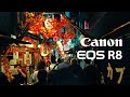 Canon EOS R8 in Japan | 4K Sample Footage w/ Kit Lens