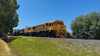 TasRail 2052 2054 #46 Coal train alongside Youl Road Perth