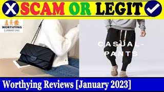 Worthying Reviews (Jan 2023) - Is This Portal Safe For Shopping? Find Out! | Scam Inspecter