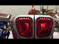 hyakujuu sentai gaoranger toysrus dx gaoknight review 百獣戦隊ガオレンジャー トイザらス限定 百獣合体 dx ガオナイト レビュー ブラック