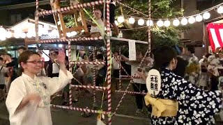 東京音頭（踊り手目線の臨場感！）   新宿区　筑土八幡神社　盆踊り（神楽坂 隣町）20230909