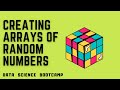 NumPy - #5 - Creating Arrays Of Random Numbers