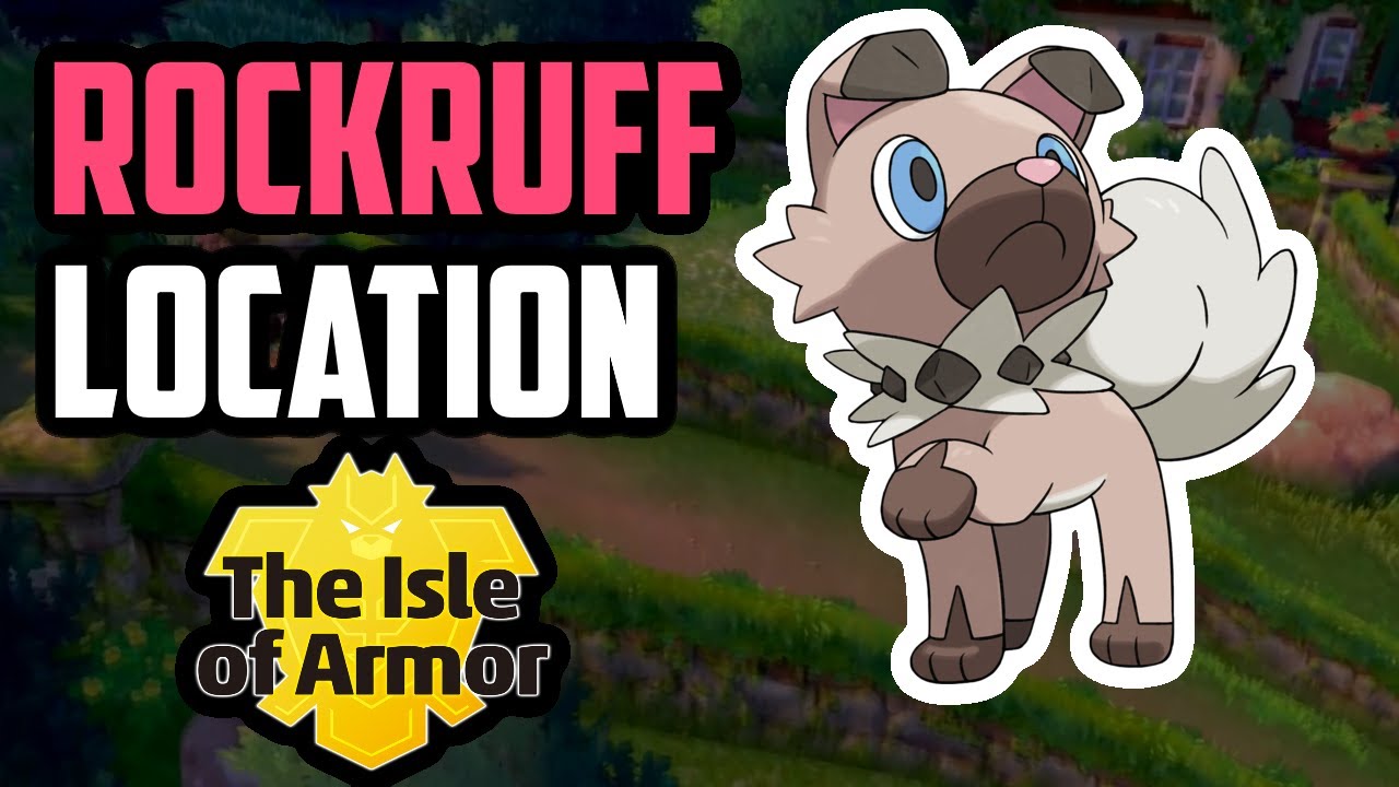 How To Catch Rockruff - Pokemon Sword & Shield (DLC) - YouTube