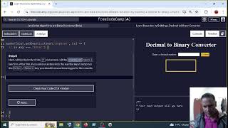 Learn Recursion by Building a Decimal to Binary Converter step 8