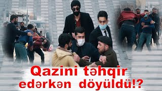 Qazini tehqir etdiyi ucun doyuldu. #turkey #2021