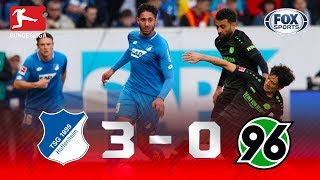 Hoffenheim - Hannover 96 [3-0] | GOLES | Jornada 22 | Bundesliga