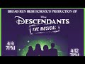 Disney’s Descendants The Musical Advertisement