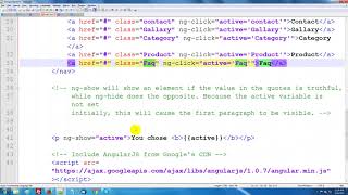 AngularJS Nav Menu | angularjs sidebar menu example | angular 6 navigation menu example