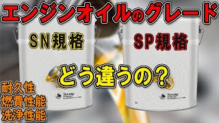 車のエンジンオイル　SN規格とSP規格の比較！グレードによる違いを考察！