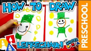 Drawing A Leprechaun Using Shapes - Preschool
