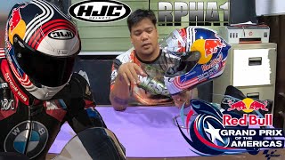 HJC RPHA 1 RED BULL || HELMET REVIEW