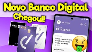 Chegou, Parabank | Novo banco Digital com cartão de crédito visa investimento, sera vale apena?