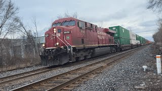 KCS DPU! CP 132 - 8868E at Haines - April 5, 2024