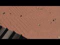 Spiders on Mars under Meteorite