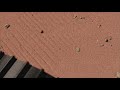 Spiders on Mars under Meteorite