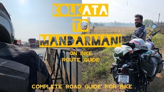 Kolkata to Mandarmani tour by bike 2024 | Part 1- Detailed road guide | Best route |On Honda CB350RS