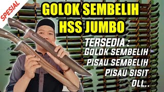 GOLOK SEMBELIH HSS JUMBO, pisau Sembelih, sisit dll