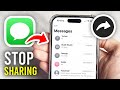 How To Stop Sharing Messages Between iPhone and iPad - Full Guide