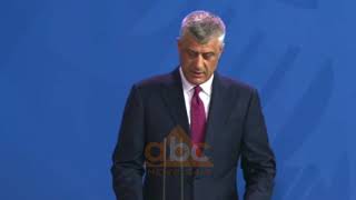 Thaci ne Berlin: Merkel te angazhohet ne dialogun me Serbine | ABC News Albania